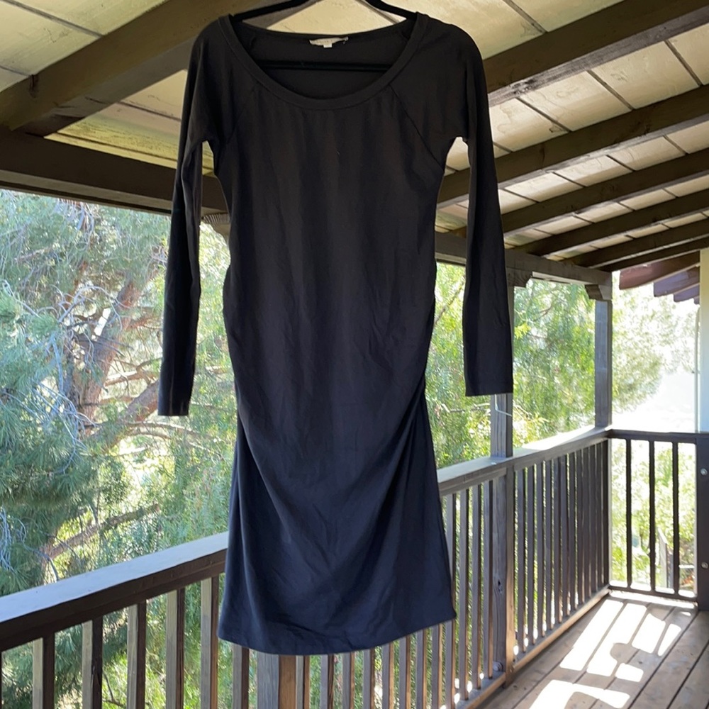 Rosie Pope Black side rouge dress